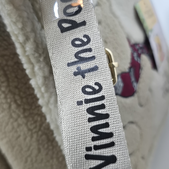 Disney Primark Winnie the Pooh Sherpa Cream Crossbody Satchel NWT - Picture 6 of 7